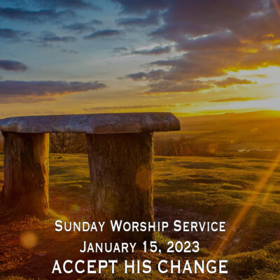 Accept His Change