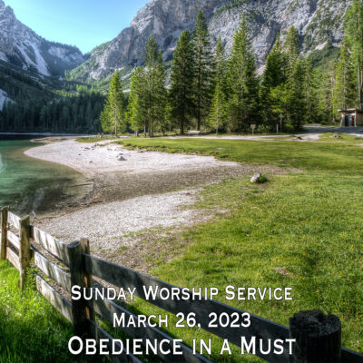 Obedience in a Must