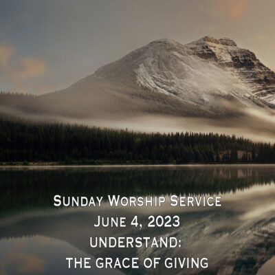 Understand: The Grace of Giving