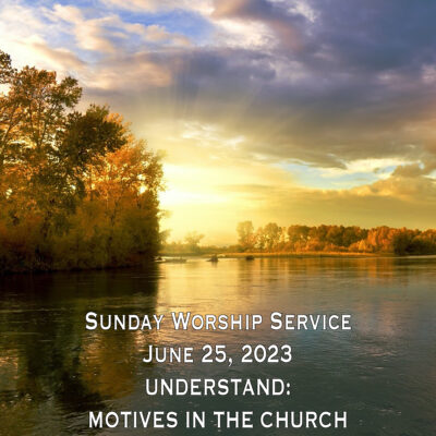 Understand: Motives in the Church
