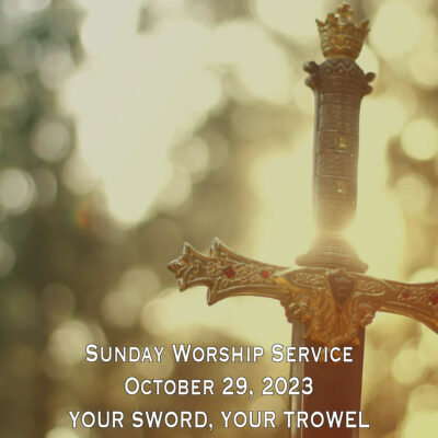 Your Sword, Your Trowel